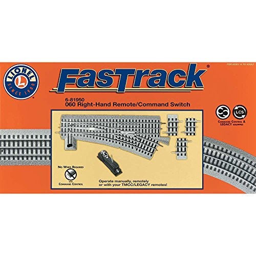 Lionel FasTrack Electric O Gauge, O60 Remote/Command Switch, Right Hand - Image 2