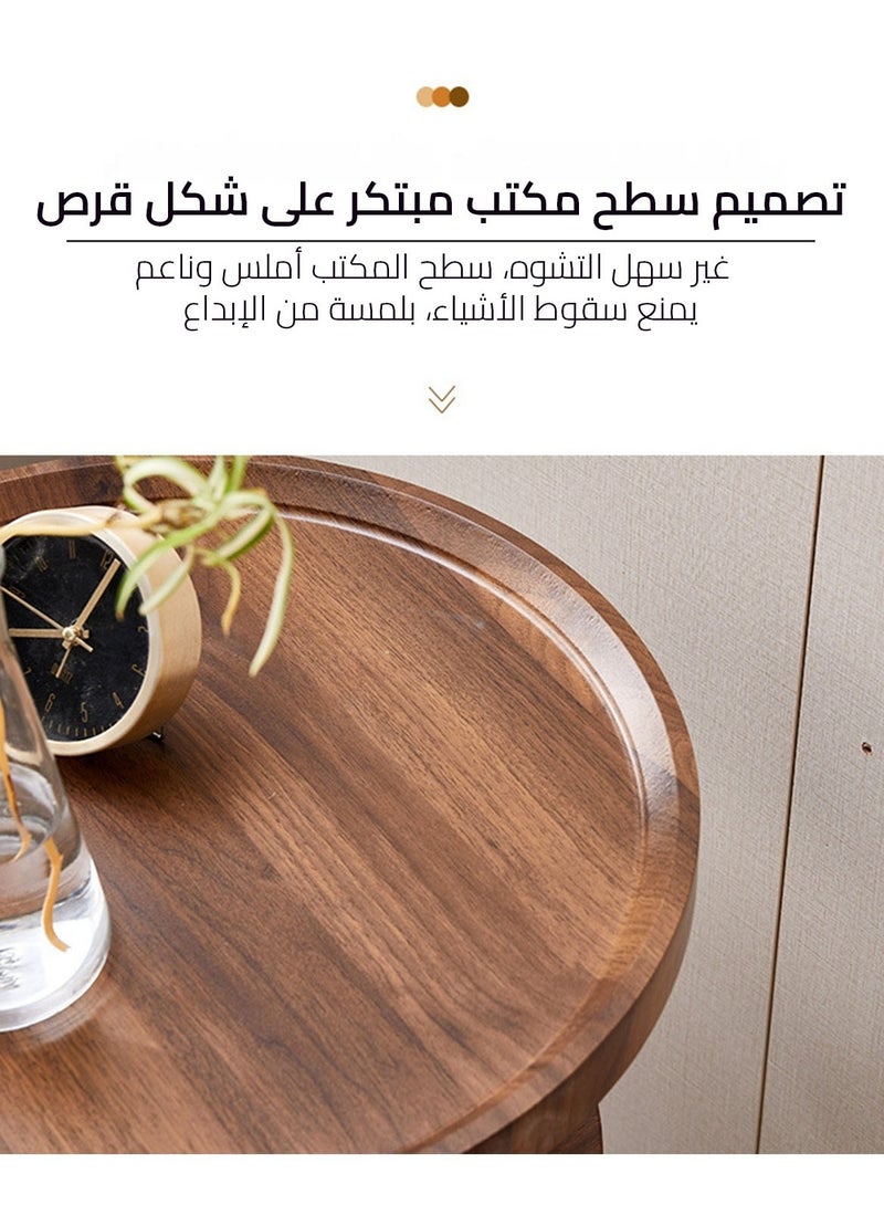 Sharpdo 3-Layer Coffee Table 65*40*64.5CM Service Side Table with Sturdy Metal Legs – Easy to Assemble, Versatile Design for Living Room & Bedroom Small Coffee Table - Image 3