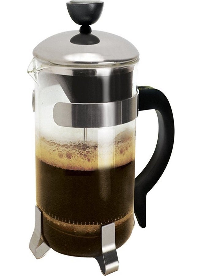 Primula 4 Cup Classic Coffee Press, Chrome - 0.45 Liters - Image 1