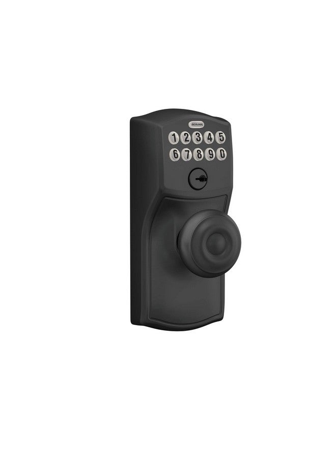 SCHLAGE FE595 CAM 622 GEO Keypad Entry with Flex Electronic Lock, Matte Black - Image 4