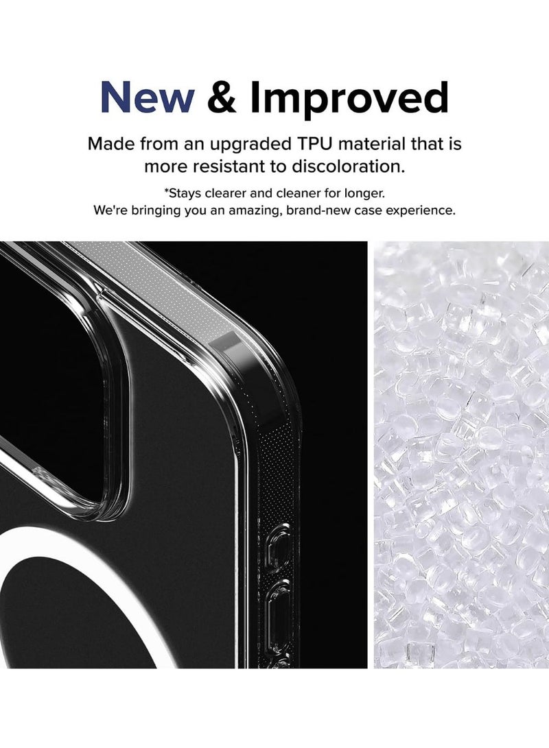 UMIXPRO Magnetic Case for iPhone 15 Pro 6.1-Inch, MagSafe Compatible, Shockproof Clear Back - Image 5