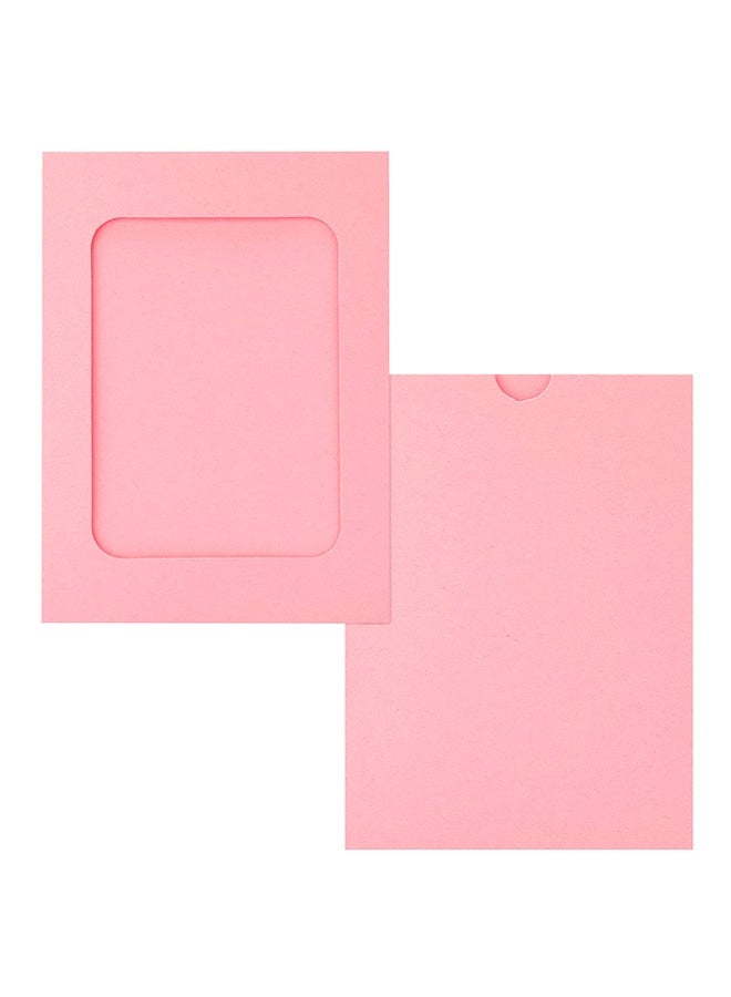 Peachjoy Paper Picture Frames 4x6'' - 30Pcs Colorful Paper Photo Frames Cardboard Picture Frames with Clip and String DIY Clip Photo Holders Photo Hanging Display Kit Wall Decor for Home Party Office - Image 4