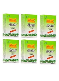 Pyary 6-Piece Turmeric Ayurvedic Turmeric Soap 6*75gm  - Image 1