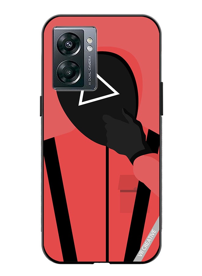 VR CREATIVE Protective Case Cover For Oppo A57 5G Squid Game Soldier Design Multicolour - Image 1