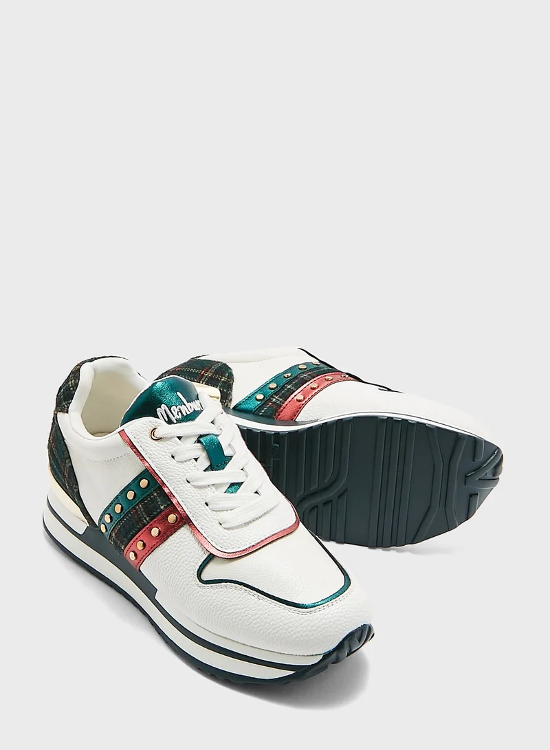 MENBUR Lace Up Low Top Sneakers