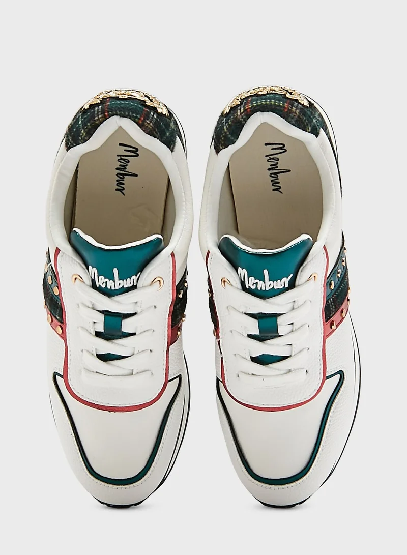 MENBUR Lace Up Low Top Sneakers