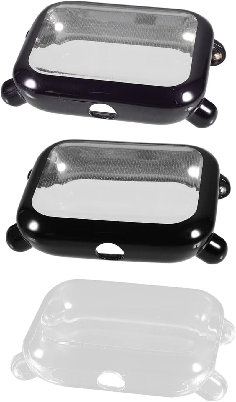 3pcs TPU Protective Case -Drop Easy Install Watch Shell Transparent for Enhanced Durability - Image 1