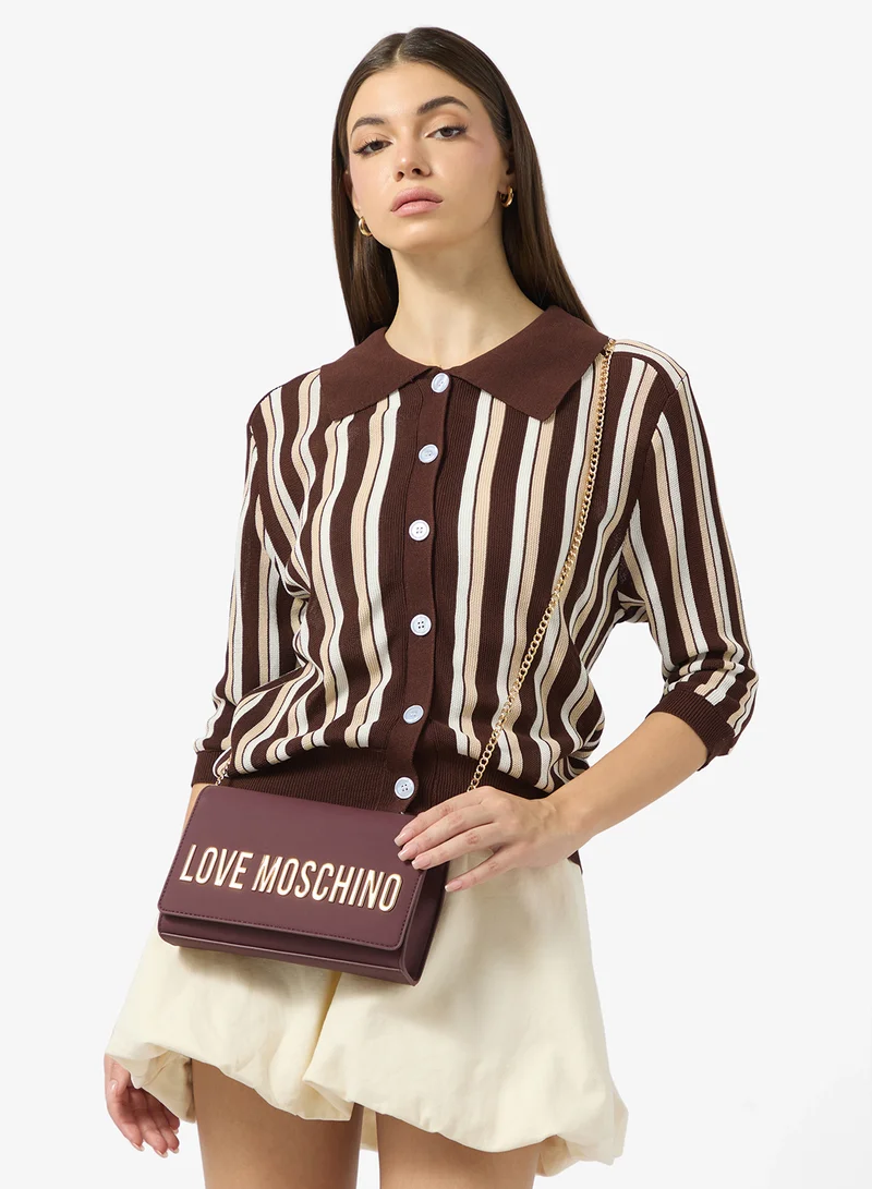 Love Moschino Zip through crossbody