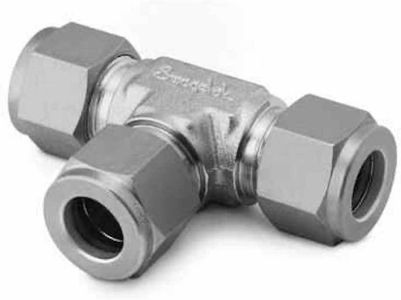 Swagelok موصل أنبوب من الفولاذ المقاوم للصدأ Swagelok SS-400-3، وصلة اتحاد، 1/4" قطر أنبوب خارجي - Image 2