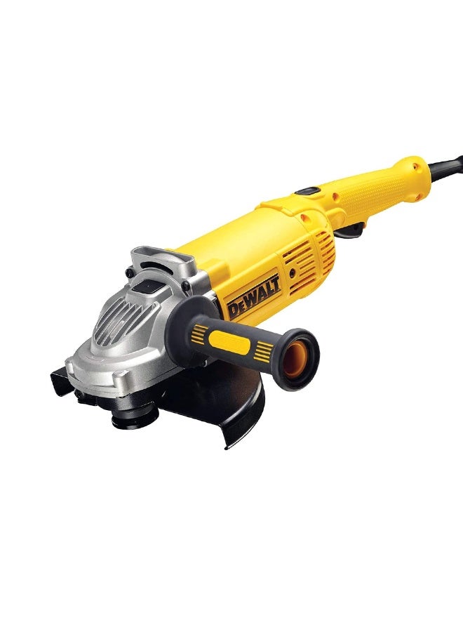 Dewalt 230mm 2200W Angle Grinder Lcok -On Switch - Image 1