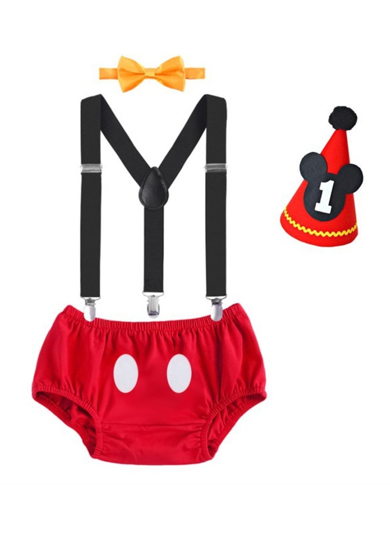90cm Baby Cake Destroyer Pants Children's Birthday Dress Up Mickey Costume Stage Dress Up Costume  - Image 1