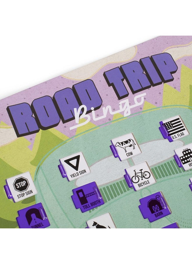 Imagination Generation Imagination Generation Road Trip Bingo - Travelling Game for Families on Vacations - 4 Compact Boards for Easy Travel  - Image 3