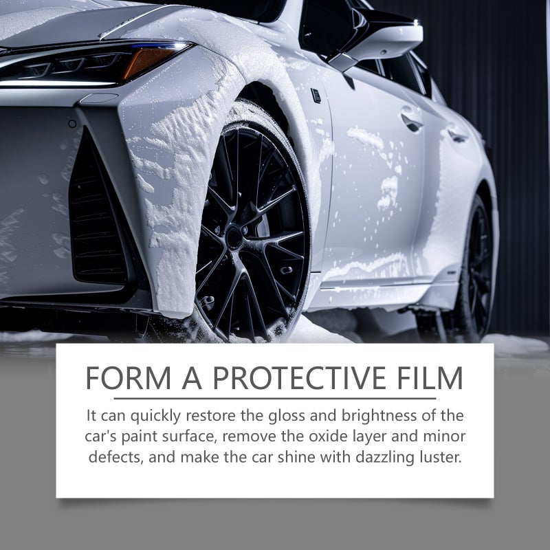 HOMONTH Car Scratch Wax Paint Care and Maintenance Liquid – Removes Scratches, Cleans, Polishes, and  Protects - Image 5