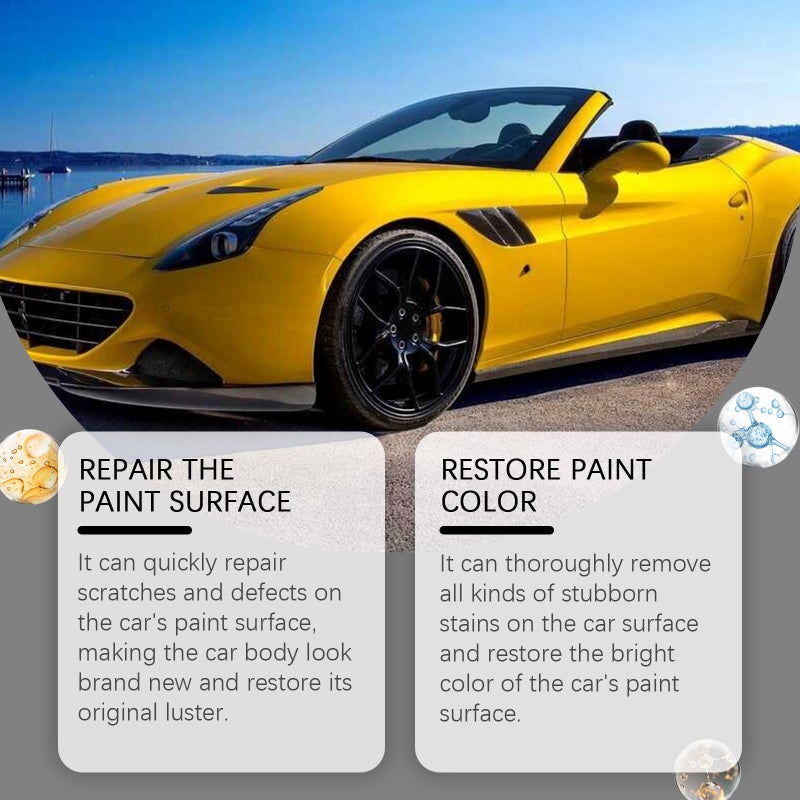 HOMONTH Car Scratch Wax Paint Care and Maintenance Liquid – Removes Scratches, Cleans, Polishes, and  Protects - Image 4
