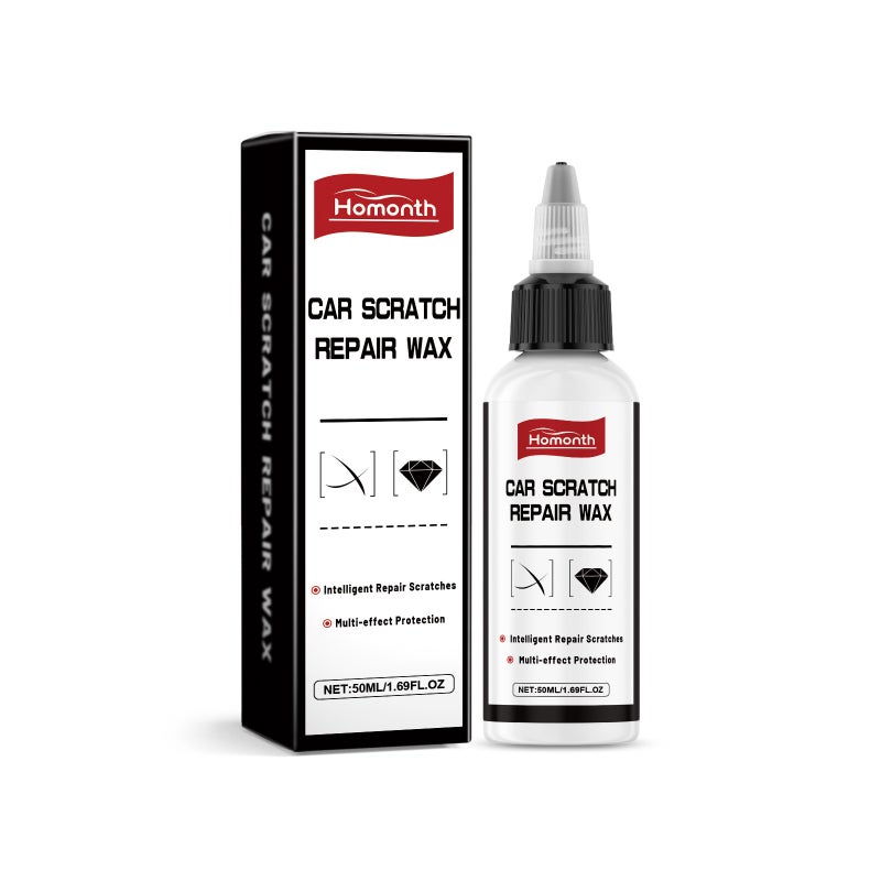 HOMONTH Car Scratch Wax Paint Care and Maintenance Liquid – Removes Scratches, Cleans, Polishes, and  Protects - Image 1
