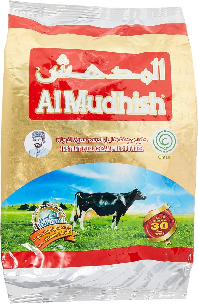 Al Mudhish Instant Full Cream Milk Powder, 900 gm - Image 1