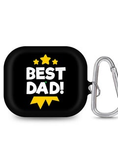 StylePods Case for Airpods 3rd Gen Case With Anti-Lost Keychain - Best Dad Medal