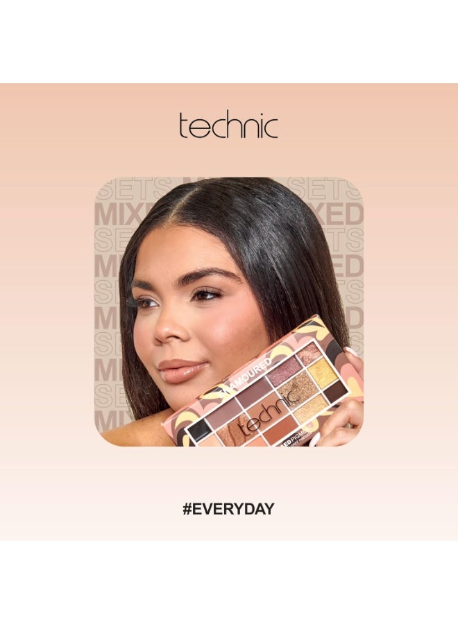 Technic Enamoured Full Face Cosmetic 8 Piece Gift Set - Full Size Products for Eyes, Face & Lips - Perfect for Makeup Lovers - Vegan & Cruelty Free - Image 5