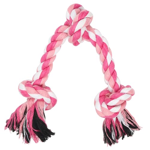 Vivifying Dog Rope Toys, Durable Braided Cotton Pet Chew Rope Toys for Dog Cat Puppy Teeth Cleaning - Image 1