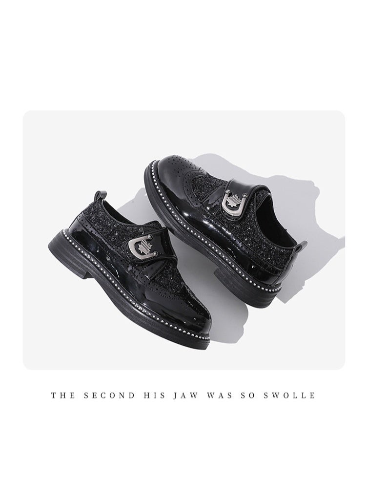 Shougu New Boys' Leather Shoes  - Image 4