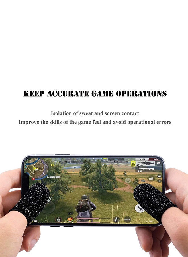 مجموعة أغطية أصابع للعبة PUBG للهواتف المحمولة من 3 أزواج - Image 3