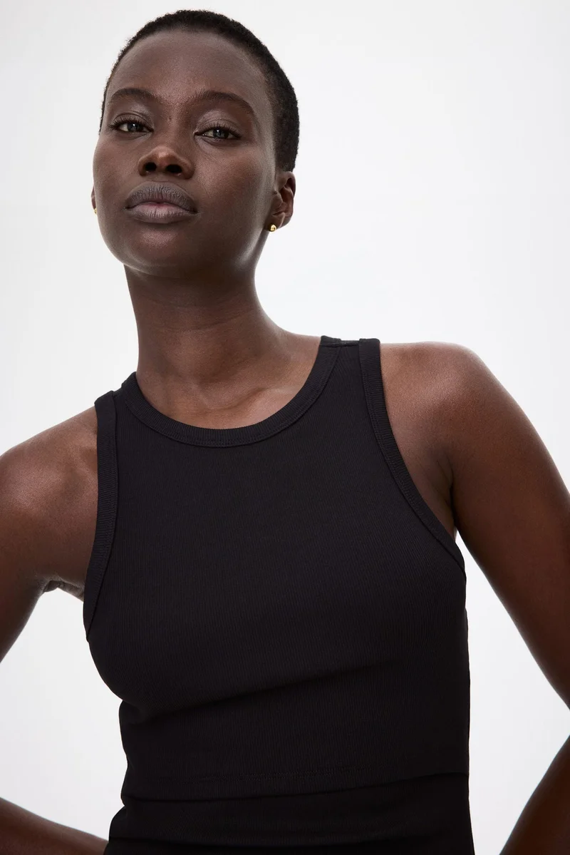 H&M MAMA Ribbed nursing vest top