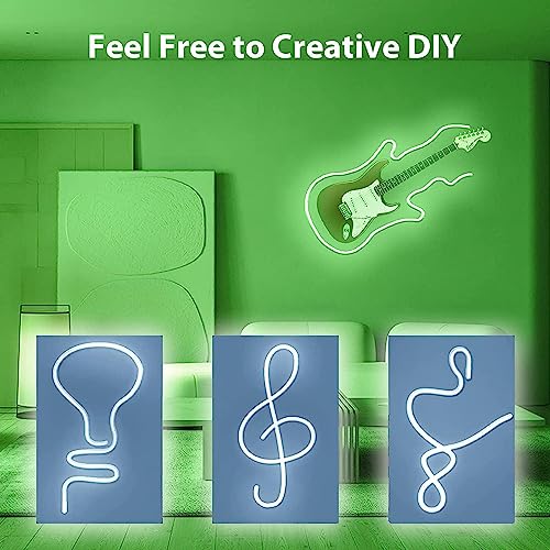 XERGY Led Neon Strip Lights 16.5Ft-Waterproof Indoor/Outdoor for Home Decoration & Custom Sign-Warm White (12V 2A Power Adapter Included),5 Meters - Image 3