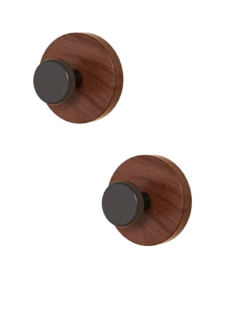 Suction Cup Hooks for Shower and Bathroom, Removable Towel Robe Hooks, 2-Pack - Image 1