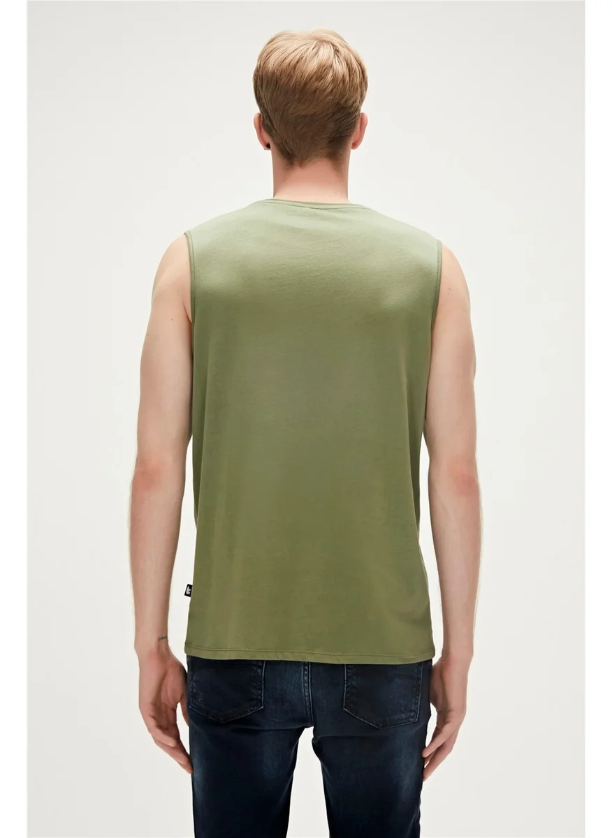 Bad Bear Monstera Tank-Top Pale Green