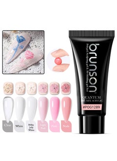 brunson Quantum 3In1 Polygel: 60g Pre-Mix Acrylic Poly gel with Sculpting & 3D Molding, Soak-Off Gel for Nail Extensions, Durable Acrylic Nail & Builder Gel Nails, Hard Gel for Nail Extension, Manicure Nails  - Image 4