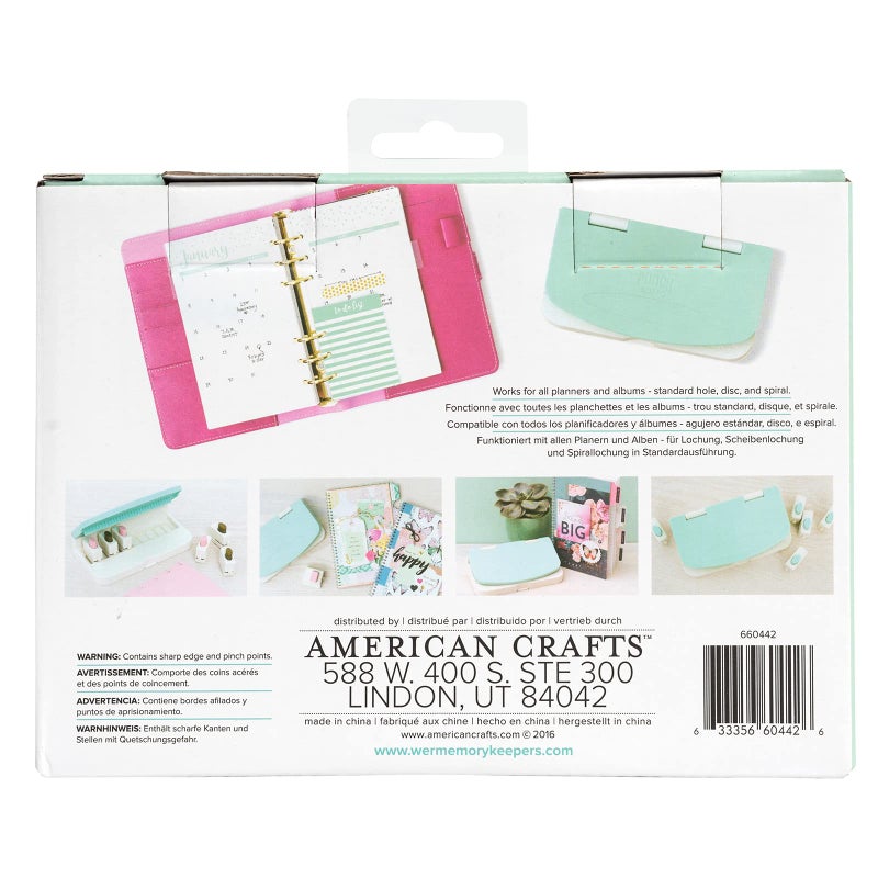 We R Memory Keepers Punch Board Bundle Planner Punch, 15 Piece, Paper, Cardstock, Scrapbooking, Journaling, DIY Crafting Projects, Card Making - Image 3