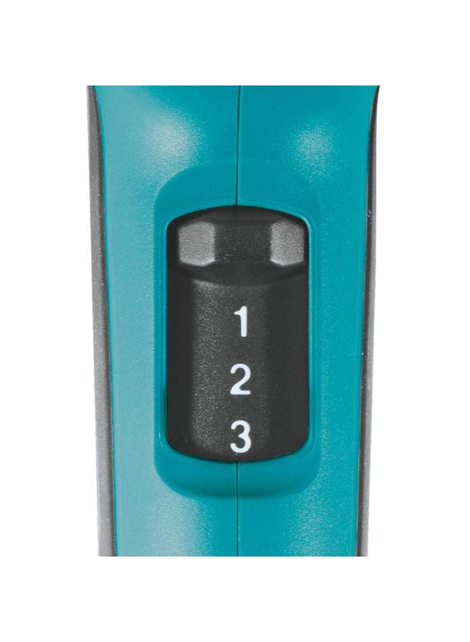 Makita Heat Gun / Hot Air Gun, Temperature 50-650°C, Air Flow 280~500L/min, 2000W, 0.73kg Blue/Black 253x85x205mm - Image 5