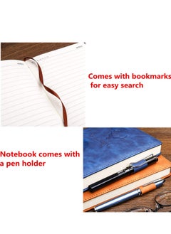 Excefore A5 Notebook Journal Hardcover Executive Diary with Premium Thick Paper, Navy Blue  - Image 5
