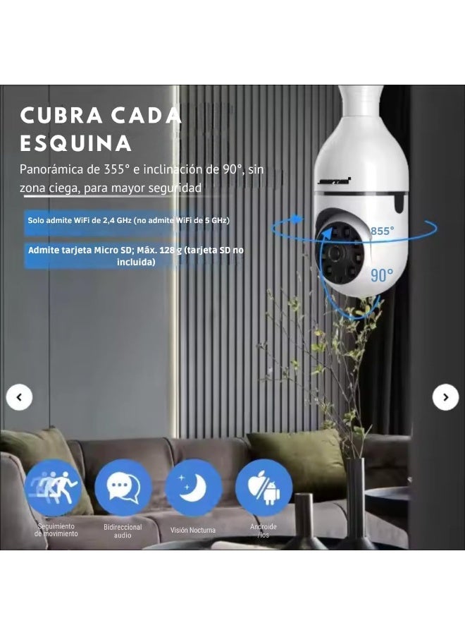 JORTAN JT-8177HJ Indoor Smart Wi-Fi Security Camera, 360° Pan Rotation, AI Human Tracking, Smart Motion Alarm, IR Night Vision, Two-Way Audio, 2.4GHz Wi-Fi, Cloud & MicroSD Storage, Energy Class A+ - Image 5