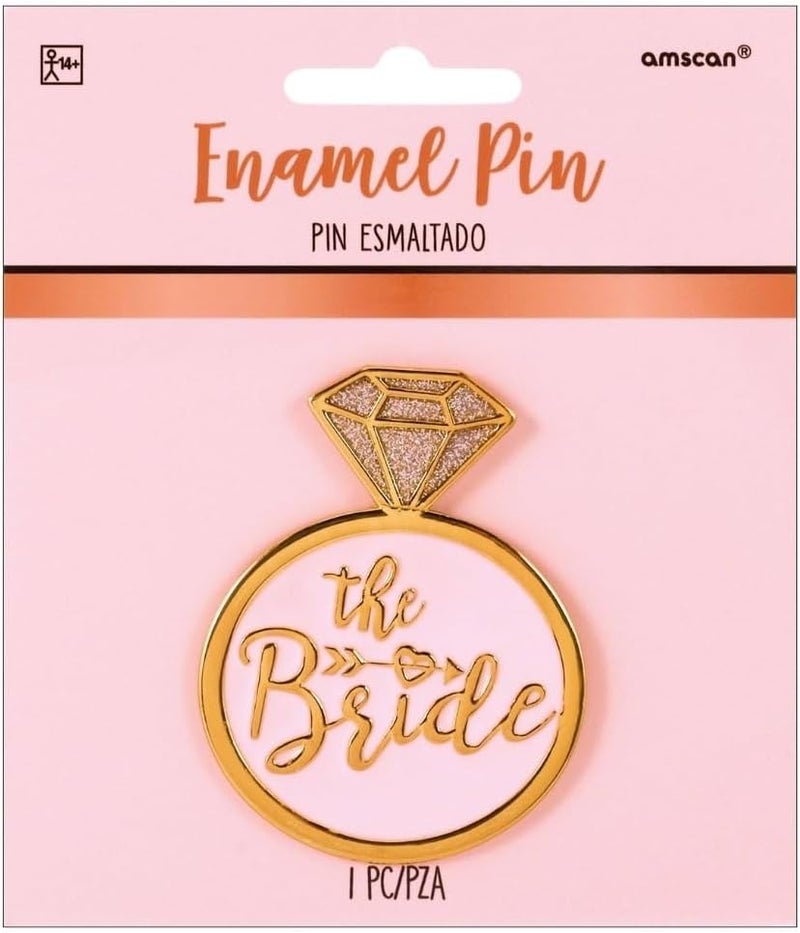amscan Bachelorette Enamel Metal Pin - Image 4