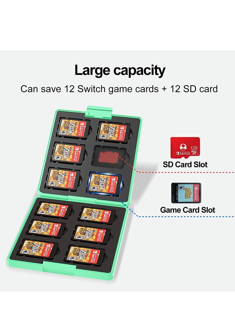 Premium Game Card Case Card Storage Box for Nintendo Switch - Mario/Red - Image 2