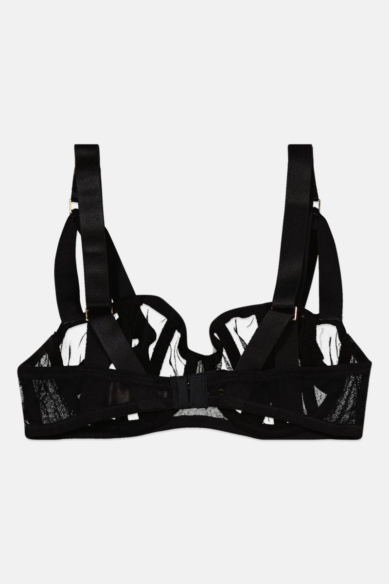 BLUEBELLA صدرية نسائية بدون حشوة مع سلك، سوداء - Image 2