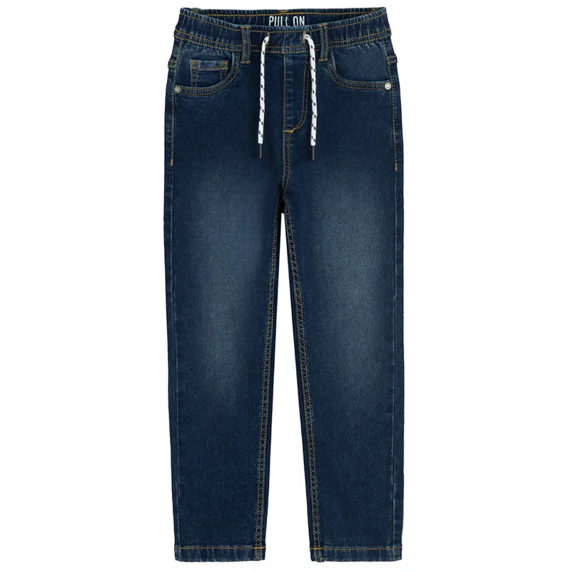 كول كلوب بنطلون قطن وبوليستر وإيلاستين أزرق