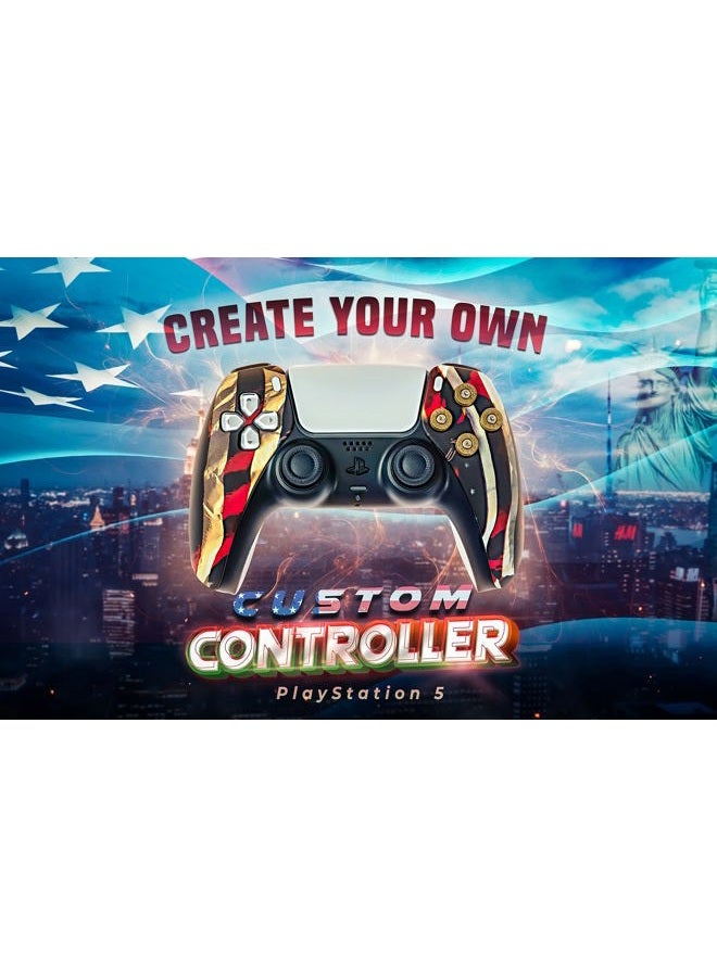 Crazy Controllerz Controller Bullet Buttons for PlayStation PS4 PS5 - Made with Real 9MM Spent Bullet Casings - Includes Tools - Image 3
