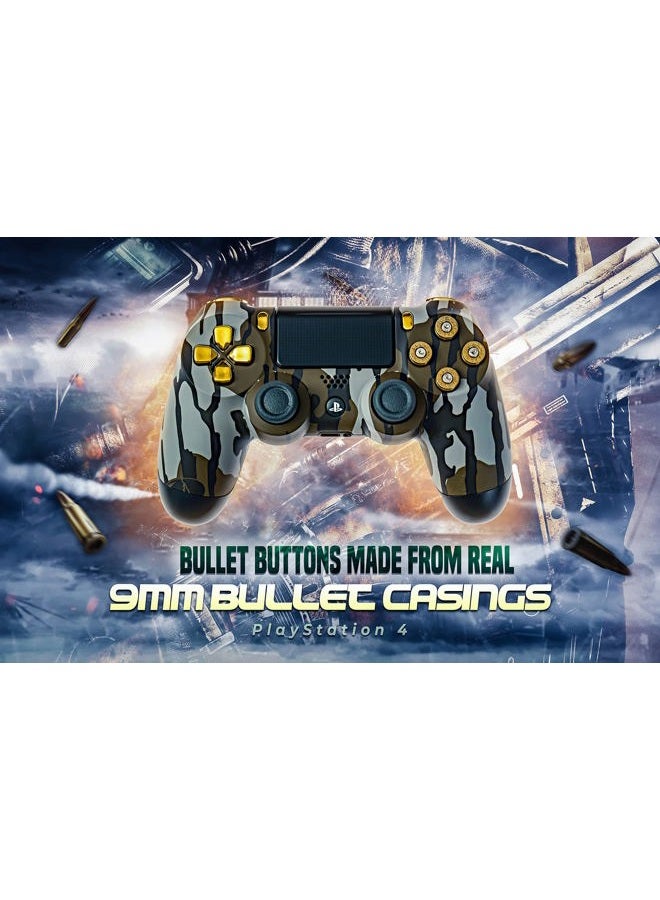 Crazy Controllerz Controller Bullet Buttons for PlayStation PS4 PS5 - Made with Real 9MM Spent Bullet Casings - Includes Tools - Image 4