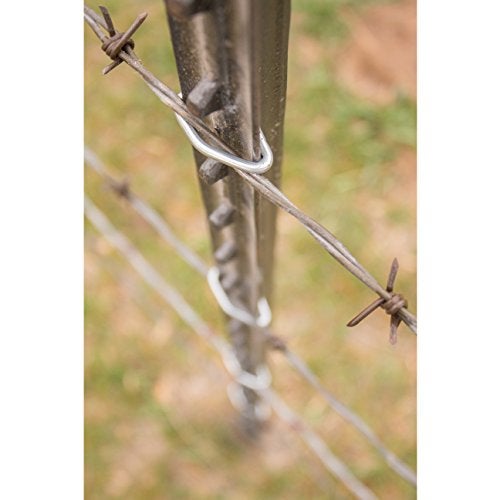 GOLDENROD Dutton-Lainson Company (442) T-Post Grips - Heavy-Duty Hired Hand Galvanized T-Post Grips for Common and Standard Steel Post Sizes - Works with D-L 440 Gripper Tool - Made in USA (100pcs.) - Image 3