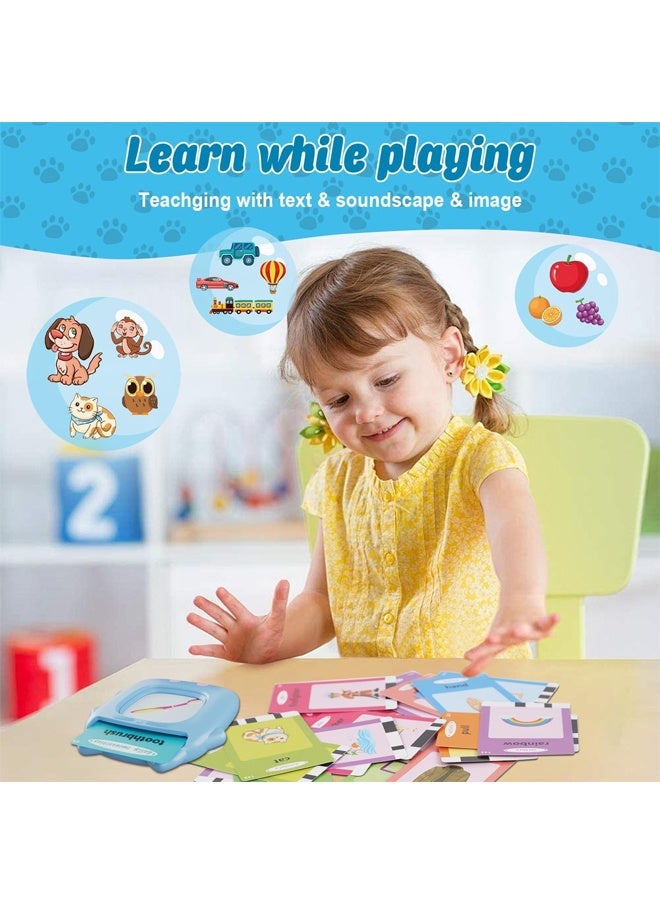 HALAMODO Toddler Toys Talking Flash Cards for 1 2 3 4 5 6 Year Old Boy Girl Birthday Gift, Montessori Educational Bilingual Arabic& English Learning Toy for Toddlers 1-3, Sensory Toys for Kids with Autism - Image 5