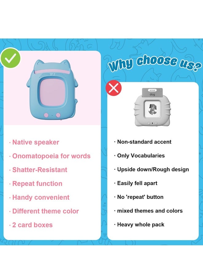 HALAMODO Toddler Toys Talking Flash Cards for 1 2 3 4 5 6 Year Old Boy Girl Birthday Gift, Montessori Educational Bilingual Arabic& English Learning Toy for Toddlers 1-3, Sensory Toys for Kids with Autism - Image 3