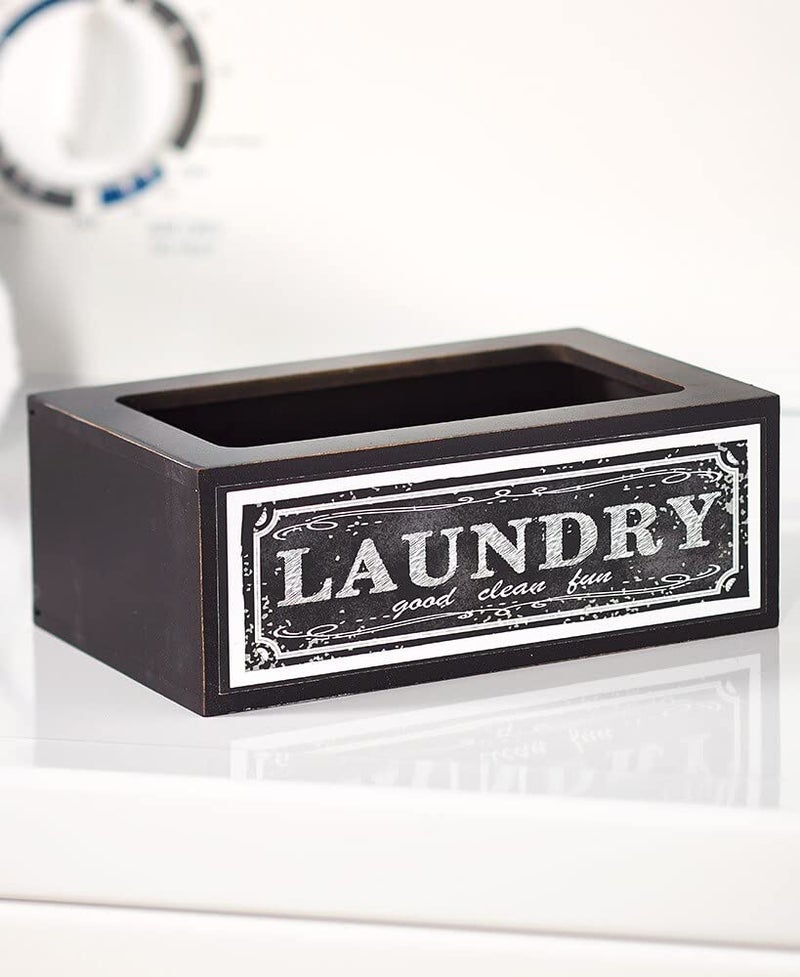 The Lakeside Collection Farmhouse Laundry Softener Dispenser Cover Good Clean Fun