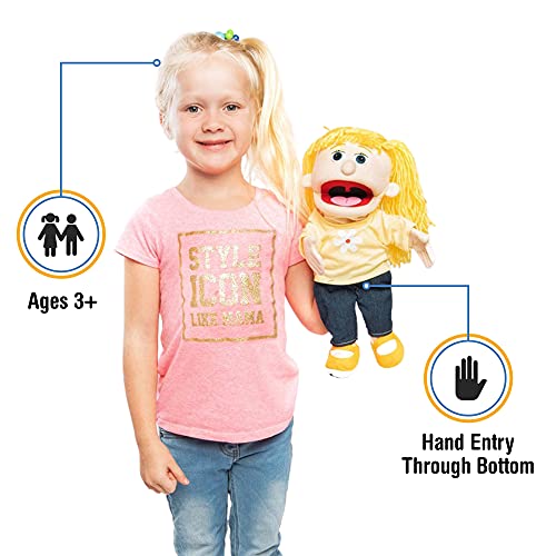 سيلي بابتس 14 "" katie peach girl hand puppet - Image 2