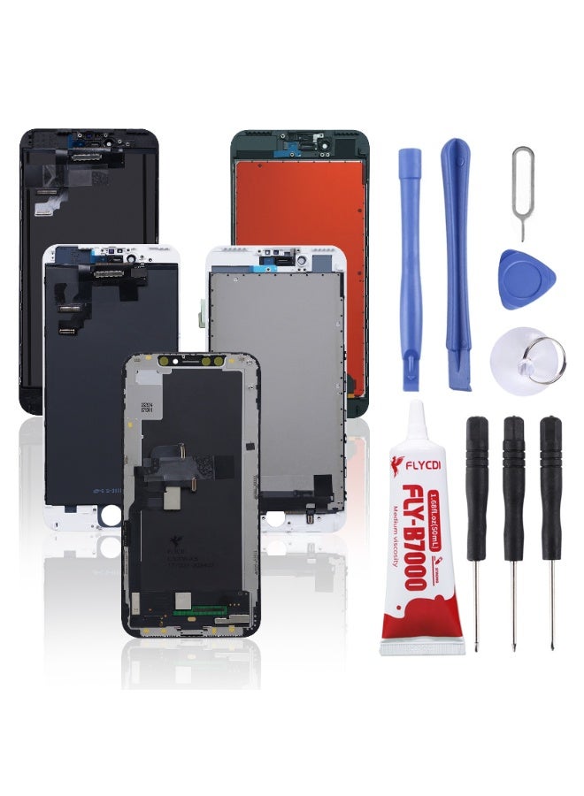 FLYCDI For iPhone XS ORG Soft OLED Original, LCD Display Screen Replacement Kit with Installation Tools, High Brightness, Wide Color Gamut, Mobile Phone Repair Parts - Image 2