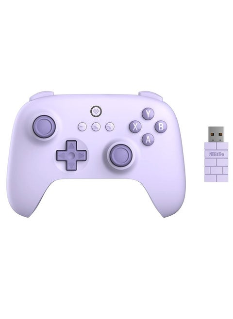 C 2.4g Wireless Controller for Windows PC, Android, Steam Deck u0026 Raspberry Pi (Lilac Purple)