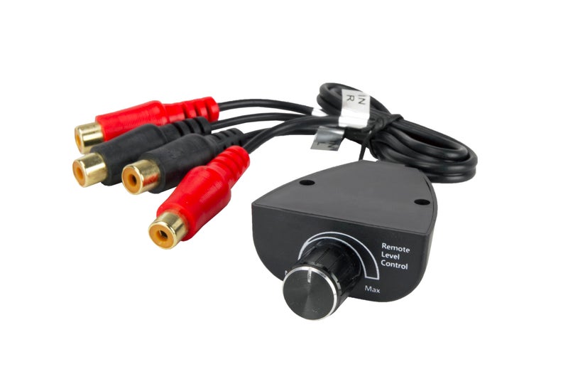 Scosche Universal RCA Bass Boost Controller Knob for Car Audio Amplifier Subwoofer - Car Speaker Amp Remote Volume Control - Gain Level Controller - Image 4