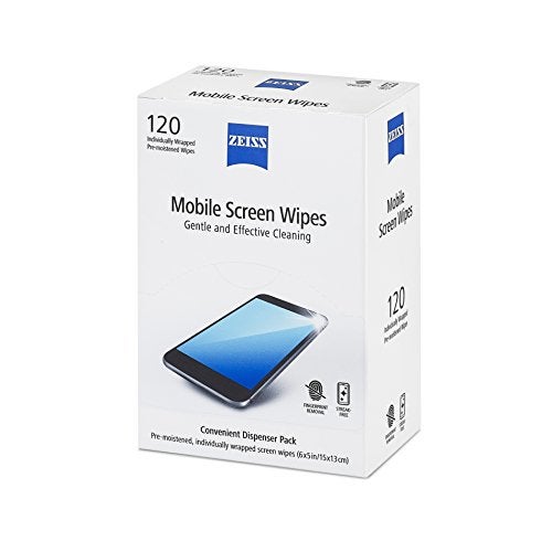 Zeiss مناديل ZEISS المبللة مسبقًا، منظف الشاشة، 120 قطعة - Image 3