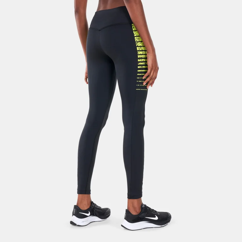 Nike Women's One Dri-FIT MR IC Colourblocked Leggings